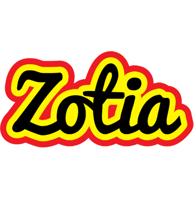 Zotia flaming logo