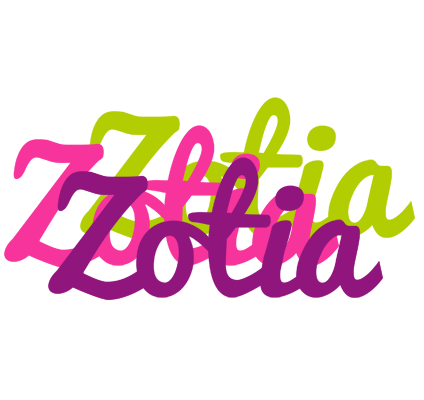 Zotia flowers logo