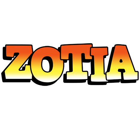 Zotia sunset logo