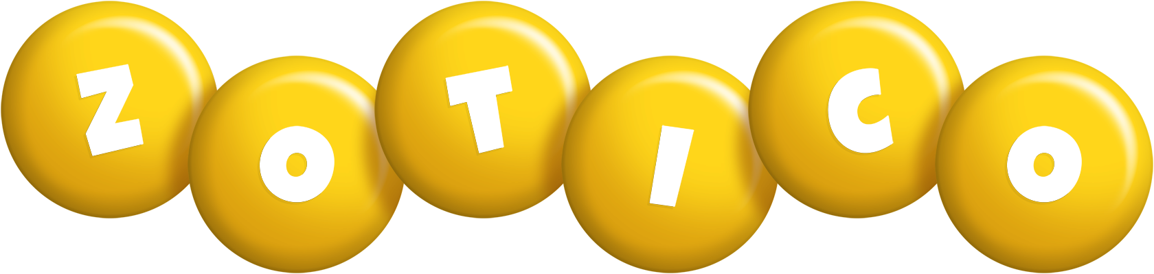 Zotico candy-yellow logo