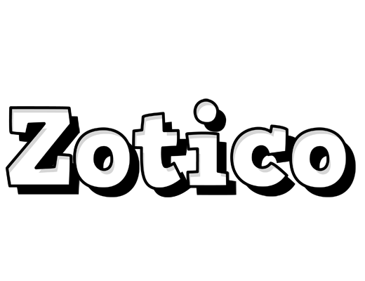 Zotico snowing logo