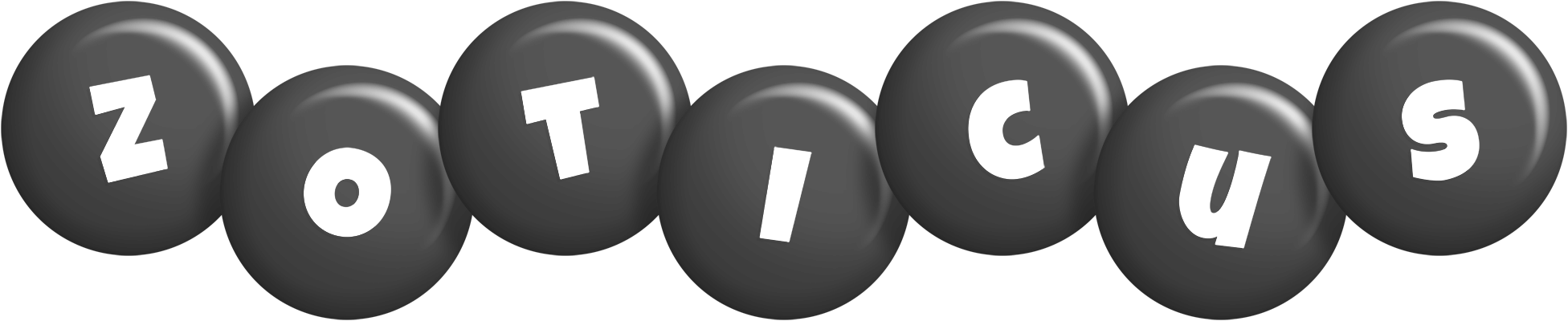 Zoticus candy-black logo