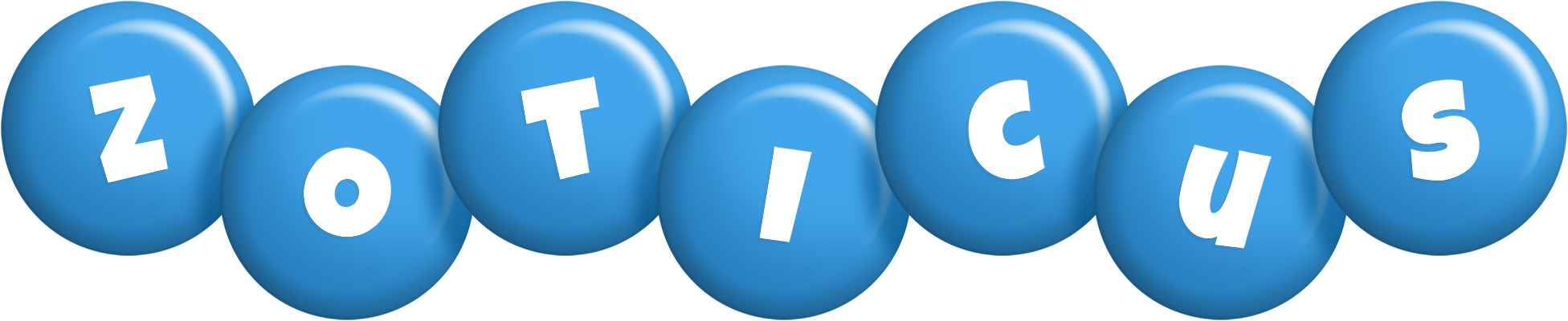 Zoticus candy-blue logo