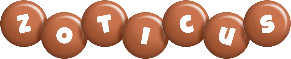 Zoticus candy-brown logo