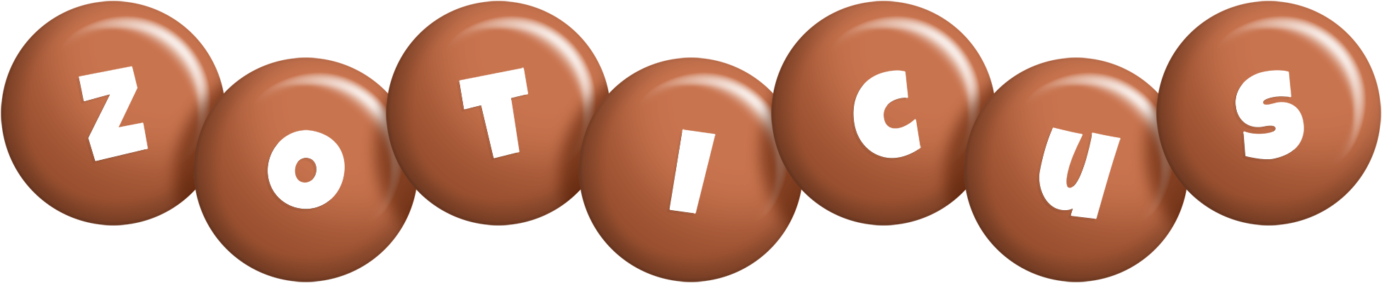 Zoticus candy-brown logo