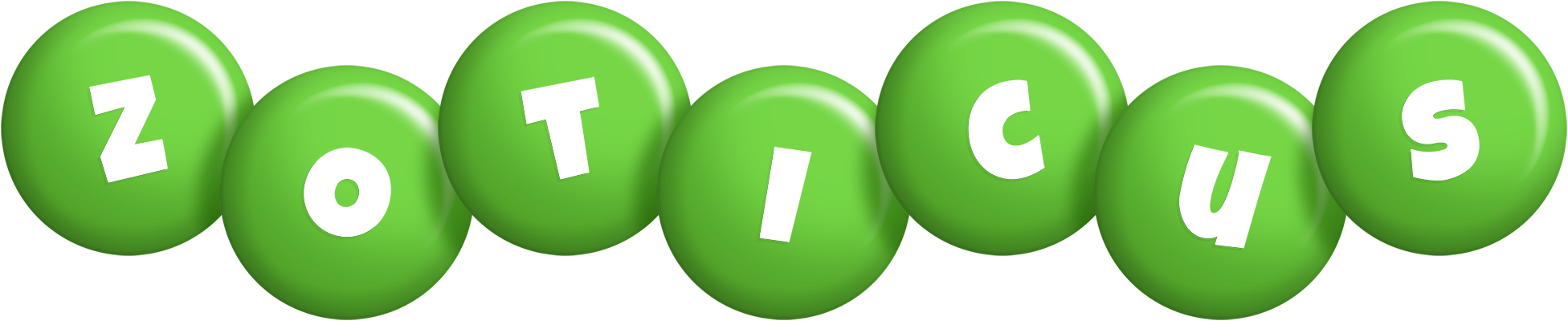 Zoticus candy-green logo