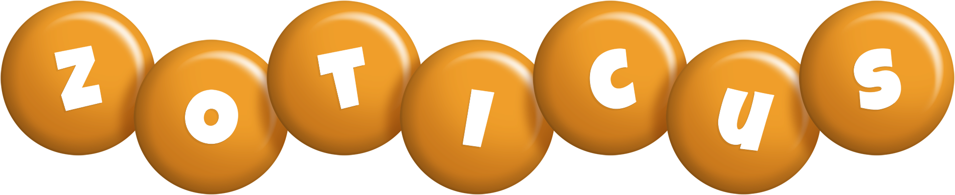 Zoticus candy-orange logo