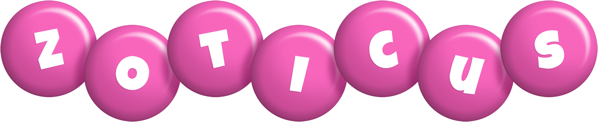 Zoticus candy-pink logo