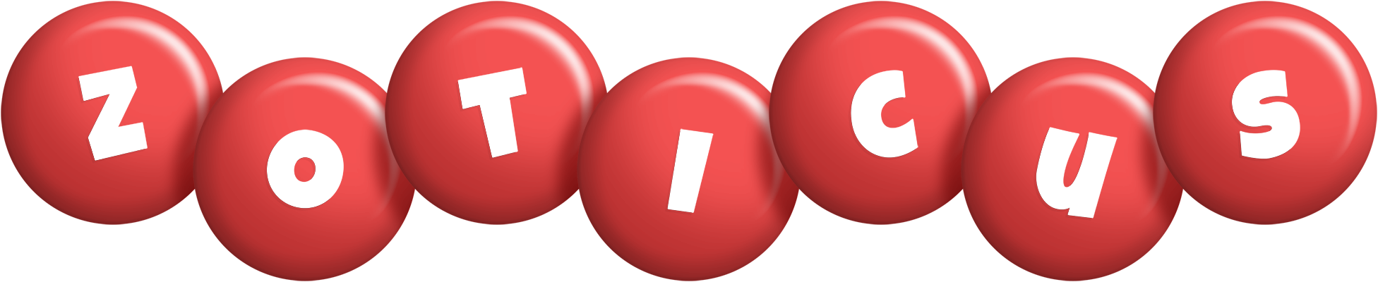 Zoticus candy-red logo