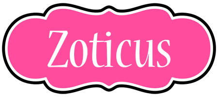 Zoticus invitation logo