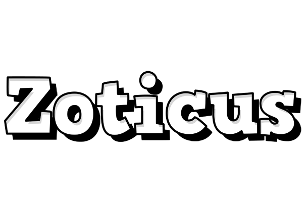 Zoticus snowing logo