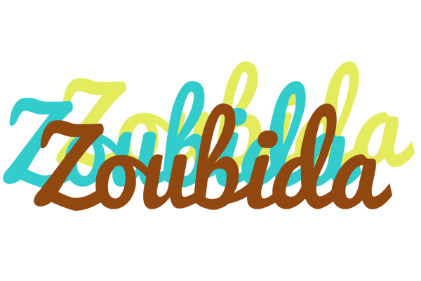 Zoubida cupcake logo