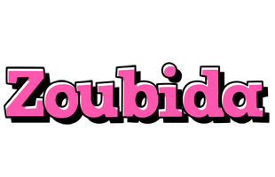 Zoubida girlish logo