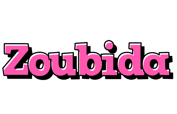Zoubida girlish logo