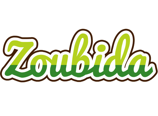 Zoubida golfing logo