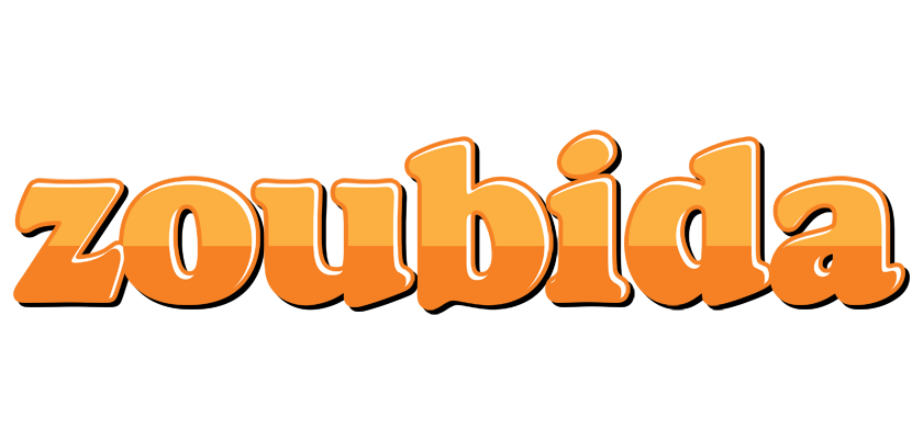 Zoubida orange logo