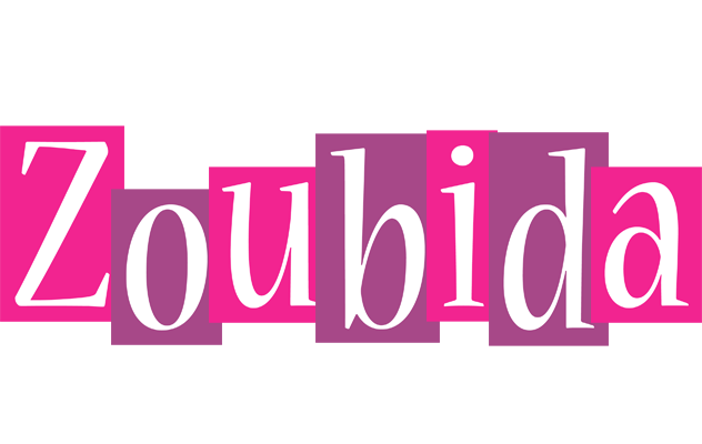 Zoubida whine logo