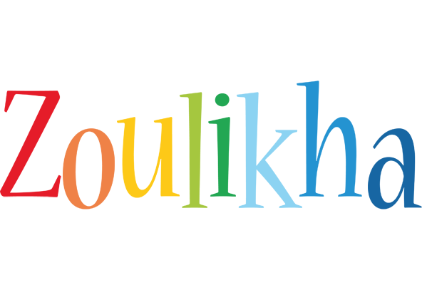 Zoulikha birthday logo