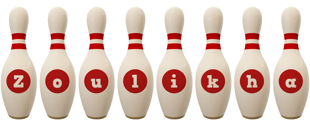 Zoulikha bowling-pin logo