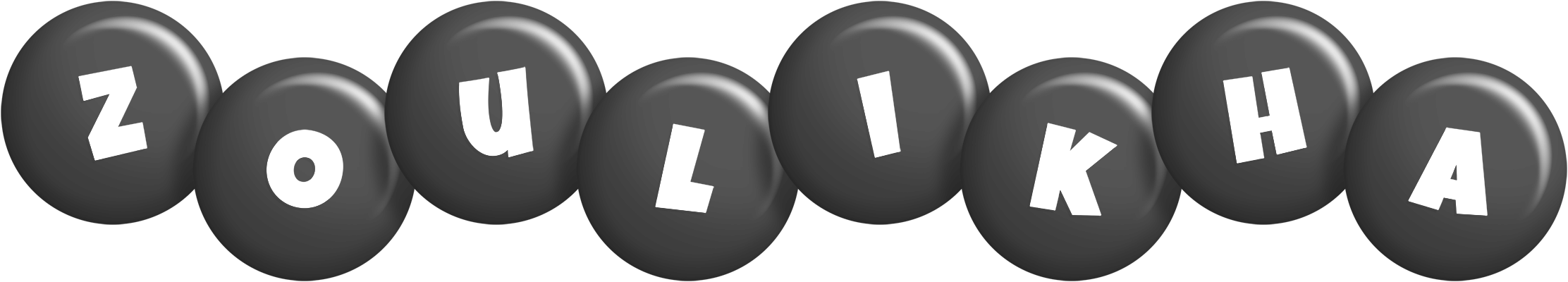Zoulikha candy-black logo