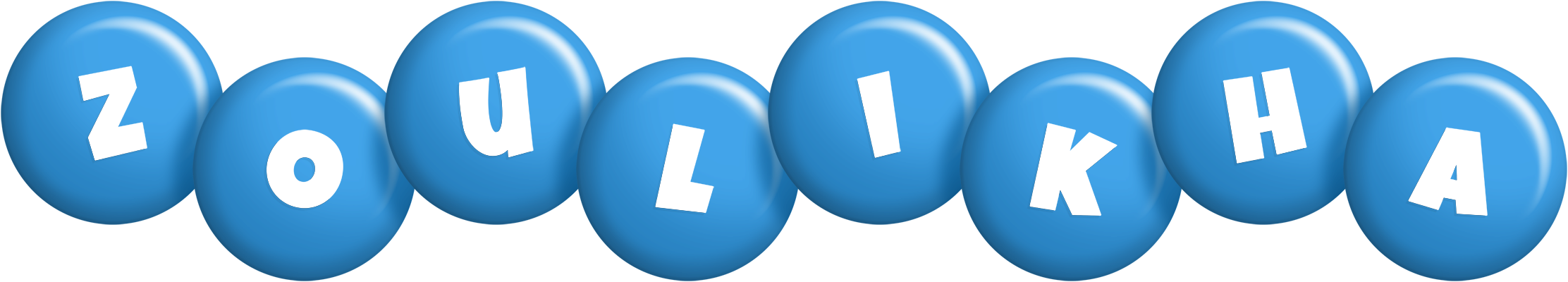 Zoulikha candy-blue logo