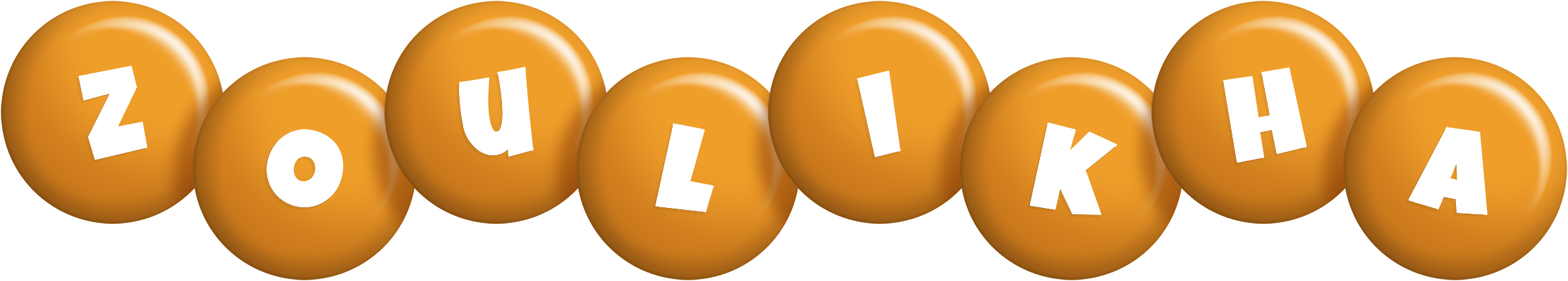 Zoulikha candy-orange logo