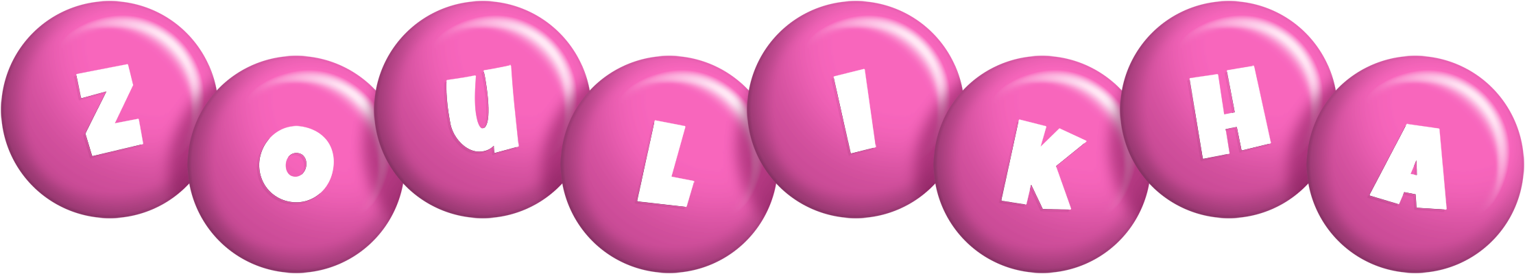 Zoulikha candy-pink logo