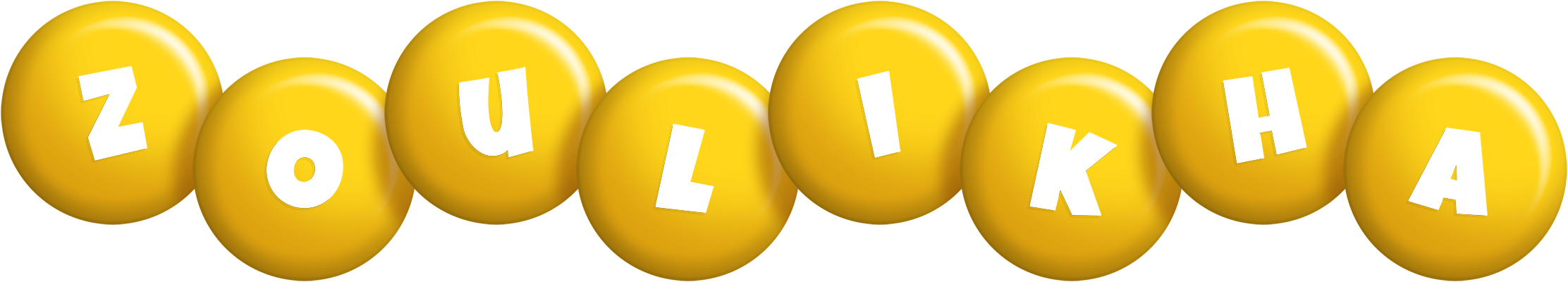 Zoulikha candy-yellow logo