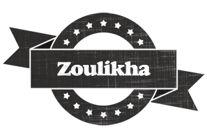 Zoulikha grunge logo