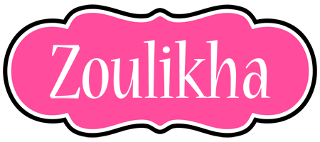 Zoulikha invitation logo