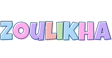 Zoulikha pastel logo