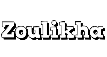 Zoulikha snowing logo