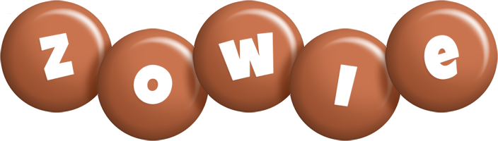 Zowie candy-brown logo