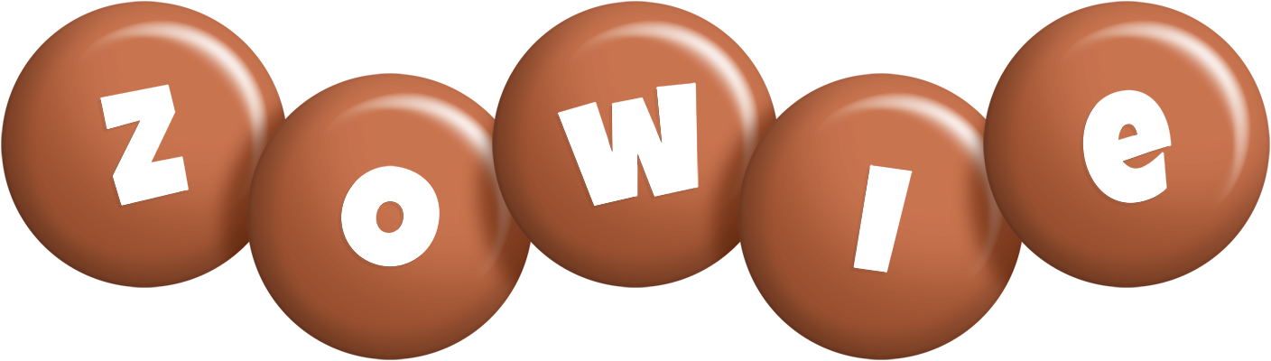 Zowie candy-brown logo