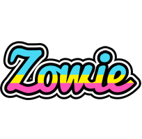 Zowie circus logo