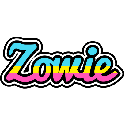 Zowie circus logo