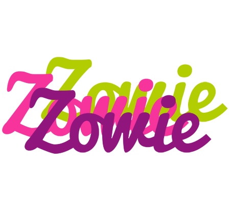 Zowie flowers logo