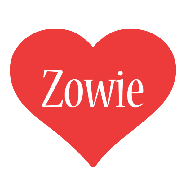 Zowie love logo