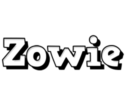 Zowie snowing logo