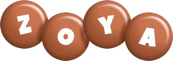 Zoya candy-brown logo