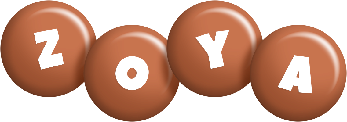 Zoya candy-brown logo