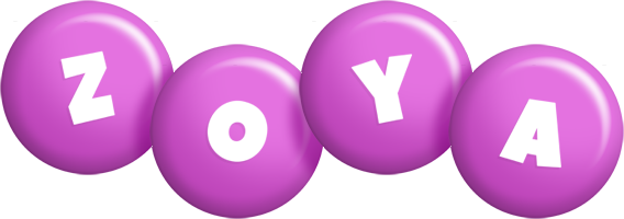 Zoya candy-purple logo