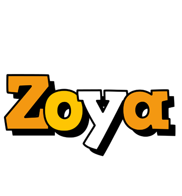 Zoya cartoon logo