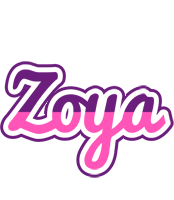Zoya cheerful logo