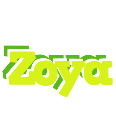 Zoya citrus logo