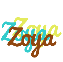 Zoya cupcake logo