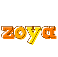 Zoya desert logo