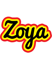 Zoya flaming logo