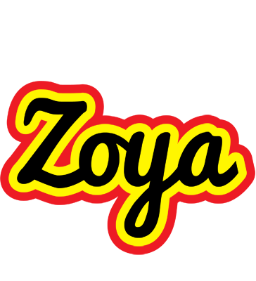 Zoya flaming logo