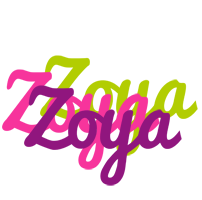 Zoya flowers logo